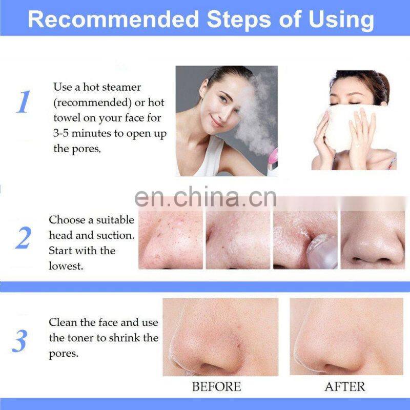 China Supplier Suction Cosmetic Tool Skin Care Massager Multifunctional Blackhead Remove Beauty