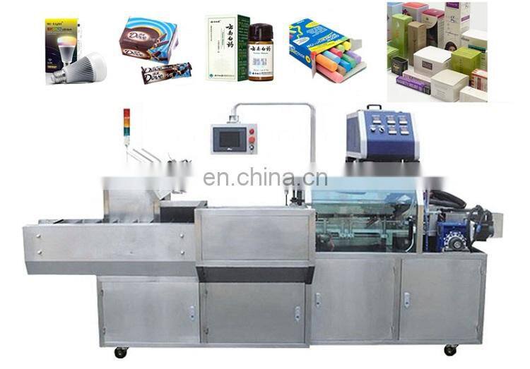 Hot Sale Daily Chemical Industry Soap Automatic Carton Box Packaging Machine