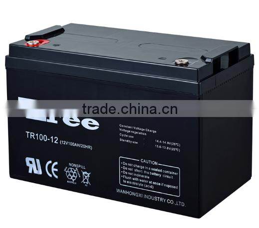 long life vrla smf battery ups battery 12v 110ah agm deep cycle battery