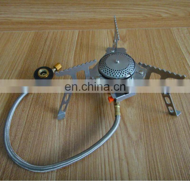 camping flat split type furnace gas tank head