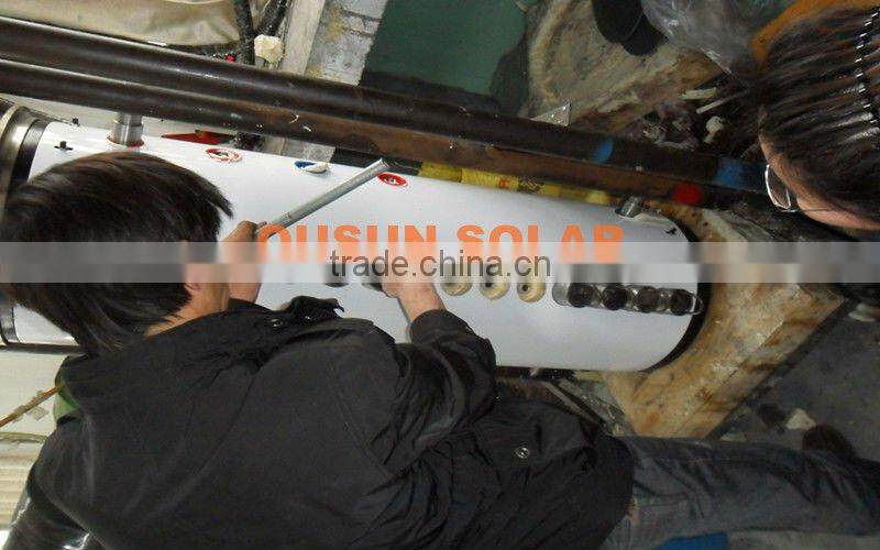 Integrated pressurized heat pipe solar water heater for home appliance