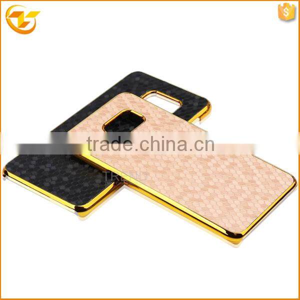 china supplier honeycomb back cover case for Samsung galaxy S7