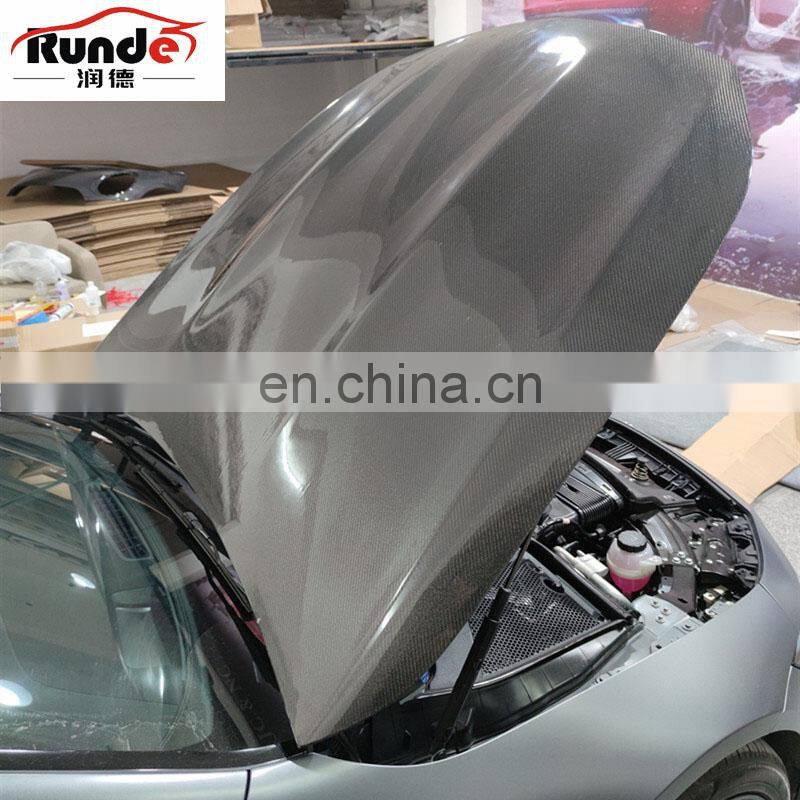 RUNDE Fashionable Design OEM New Carbon Fiber Bonnet Engine Hood For Mercedes-Benz AMG GT43 GT63S