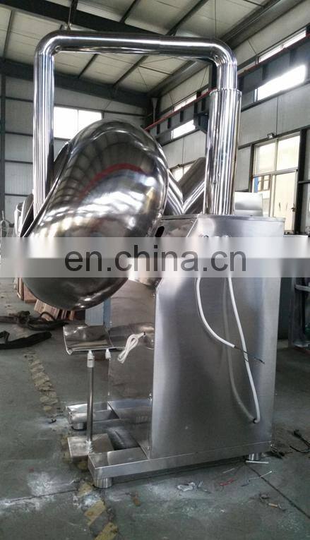 Medicine powder almond nuts and peanut sugar coating machine is high-quality tablet coating machine in China