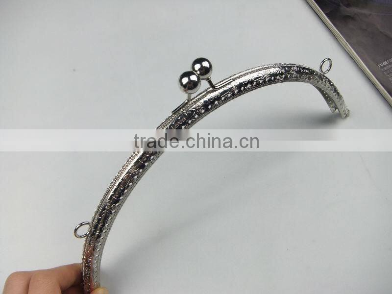 NEW !China Supplier Silver Metal Sewing DIY Frame With Clasp
