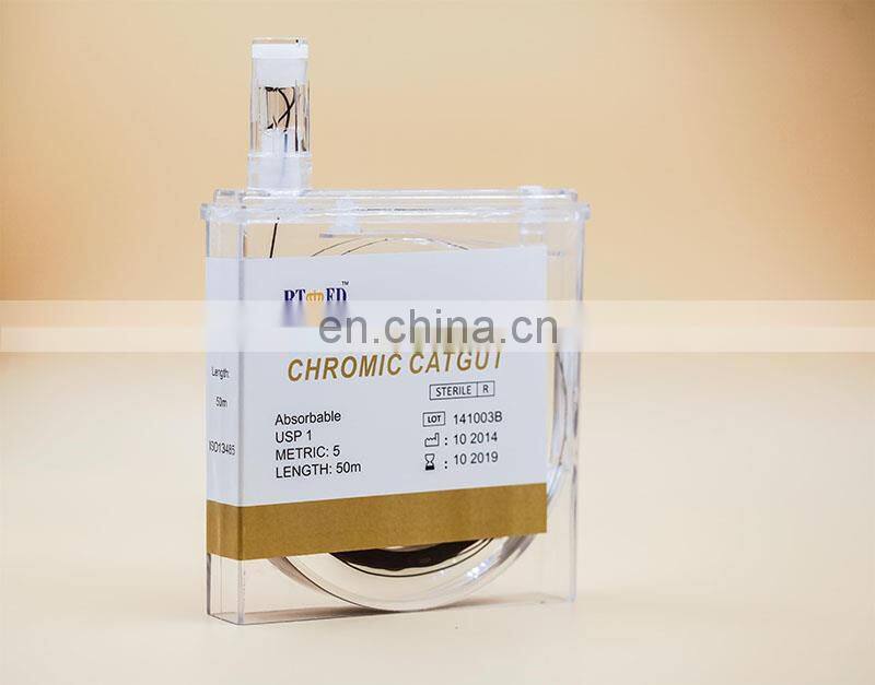 HDK Medical Surgical Absorbable catgut Cassette Suture sutura for vet veterinary use CE ISO Approved manufacturer