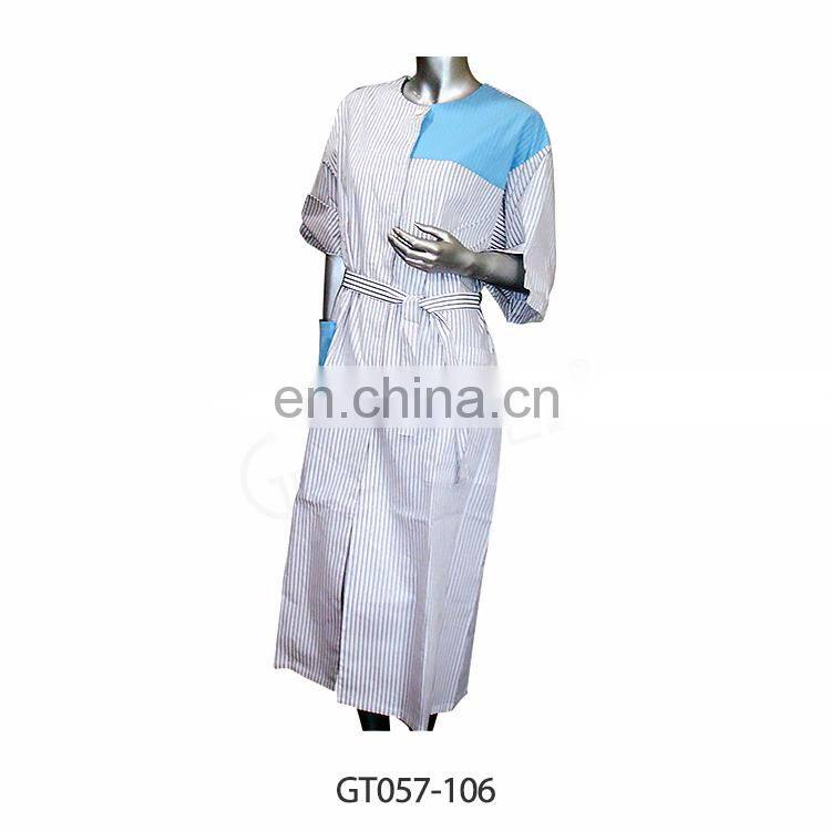 Wholesale hospital pink white dress skirt designs medical scrubs nurse uniform