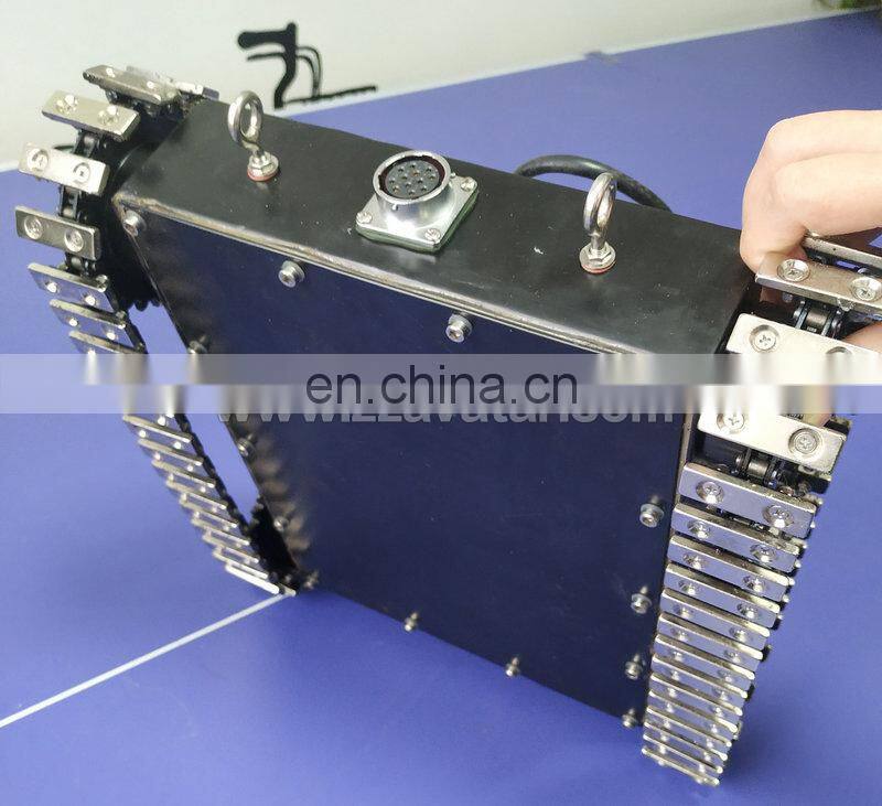 Kitchen grease ventilation robotic duct cleaning machine