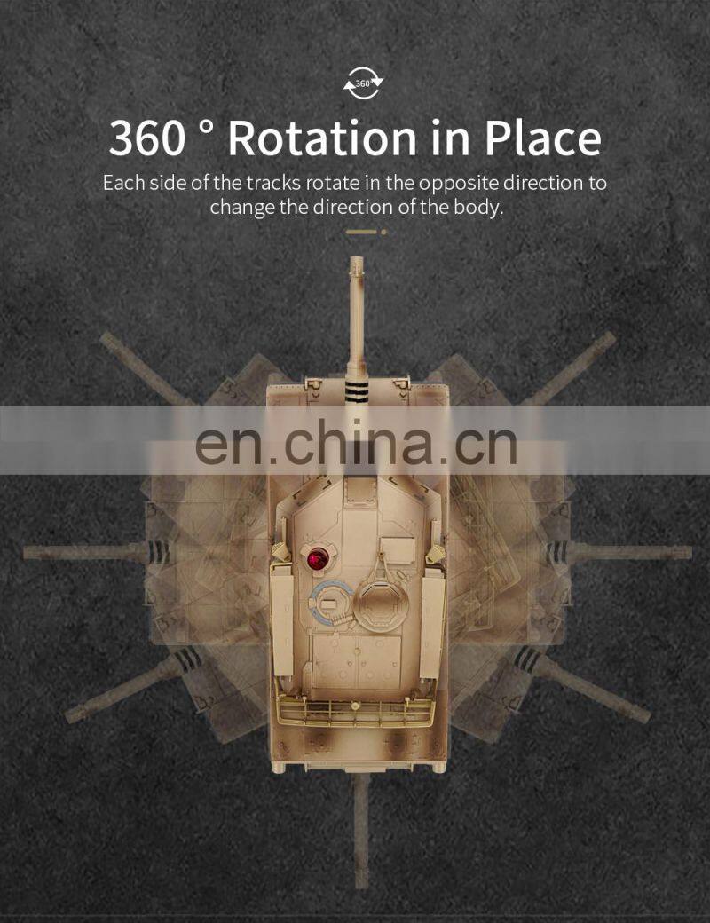JJRC Q90 RC Tank KidToy Turret Rotation Military Battle Tank