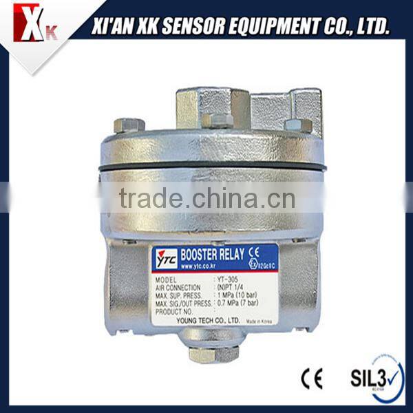 Experienced Factory Volume booster relay YT-305 in pneumatic control valve