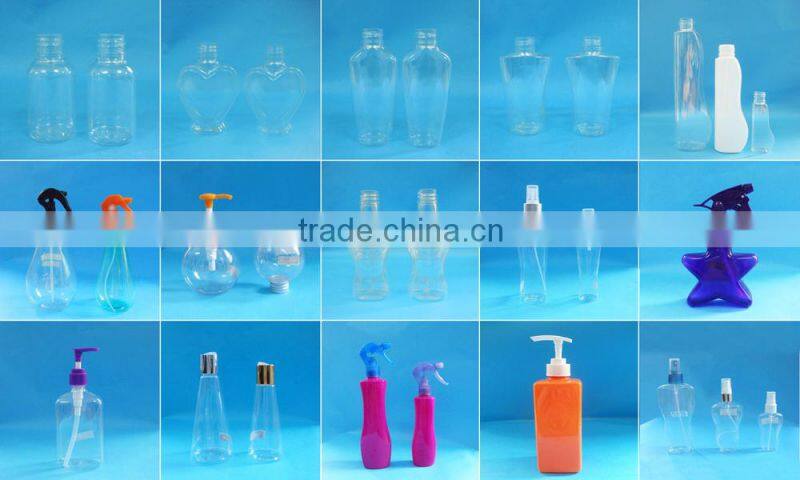 Cosmetic empty PET bottle, 250ml plastic bottle for cream