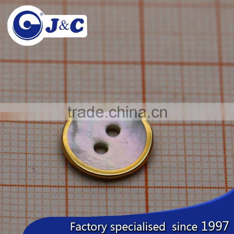 akoya shell buttons with gold rim,Agoya shell button
