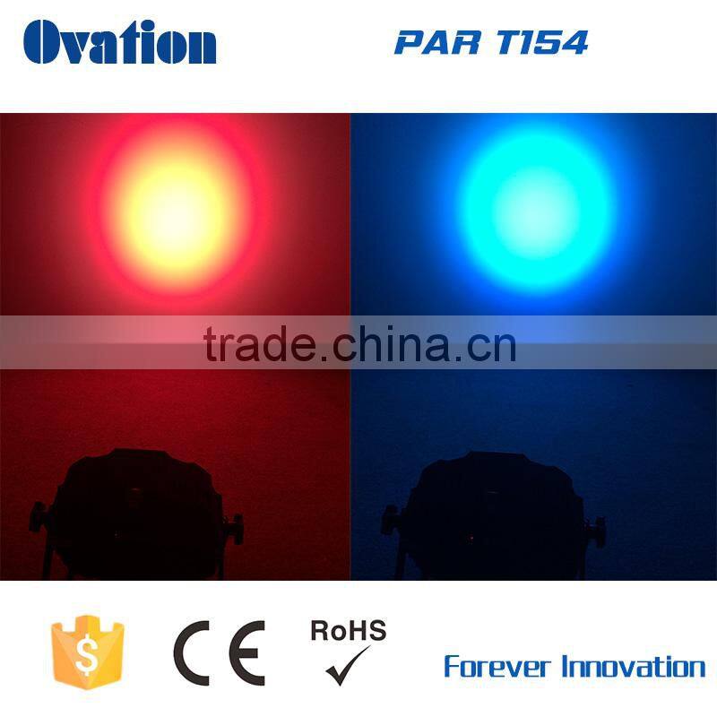 RGBW 4in1DMX stage lighting cheap led par super slim 54*1W rgbw par light for sale