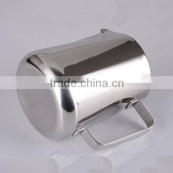 Top quality Frothing Pitcher for Espresso Machines Stainless Steel Milk Frothers Latte Jug