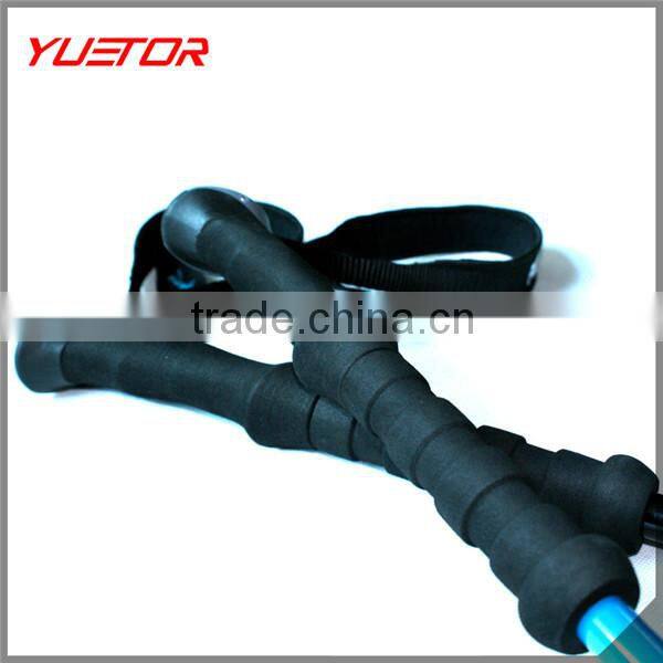 Custom 100% Pure Telescopic Carbon Fiber Trekking Poles For Elite Adventurers