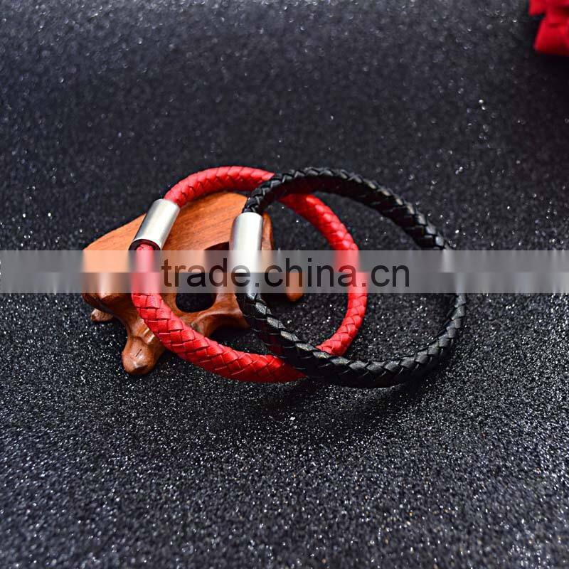 Unisex Leather Bracelets Bangles Men Women Vintage Bracelet Of Leather