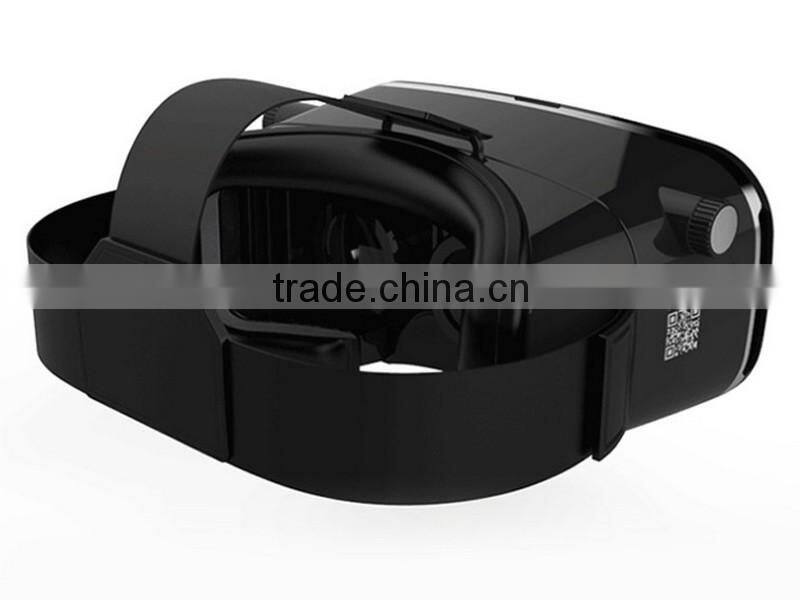 2016 Virtual Reality Glasses Head Headset VR Box 3D Glasses for 3.5 to 6.0 inch Smartphone VR Shinecon