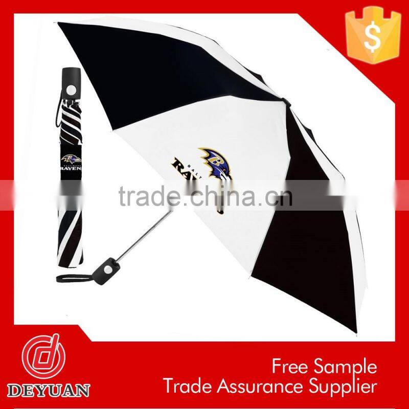 made in china auto open and close 3 folding cheapest umbrella