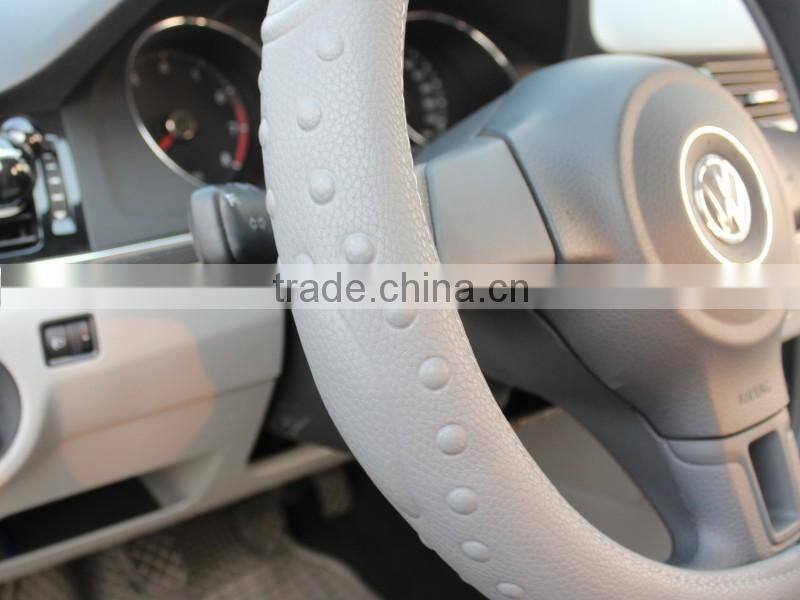 coach sport grip massage car steering wheel cover