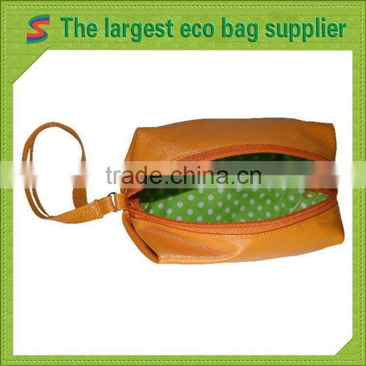 pu mens travel cosmetic bag