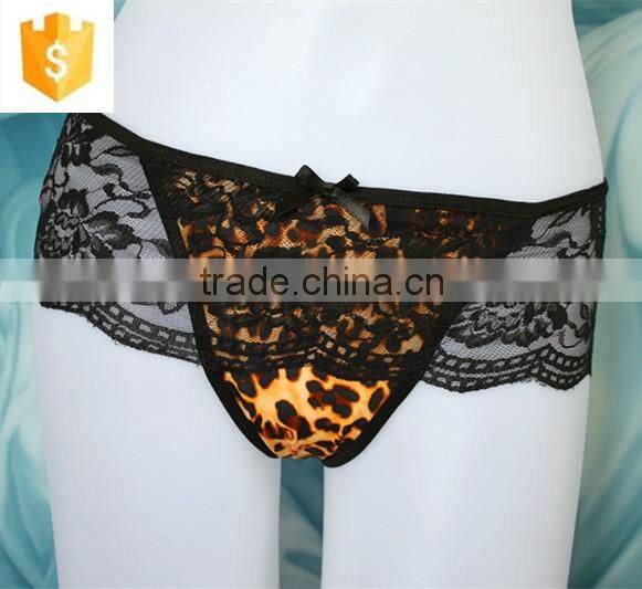french lace panties leopard print sexy women lingerie