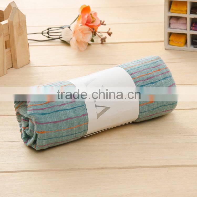 New Style Oversized Viscose Vertical Colorful Striped Scarf