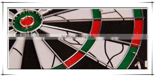 18"x 1-1/2" Standard Size Flocked Paper Dartboard For Indoor Game, 2015 Hot Sell