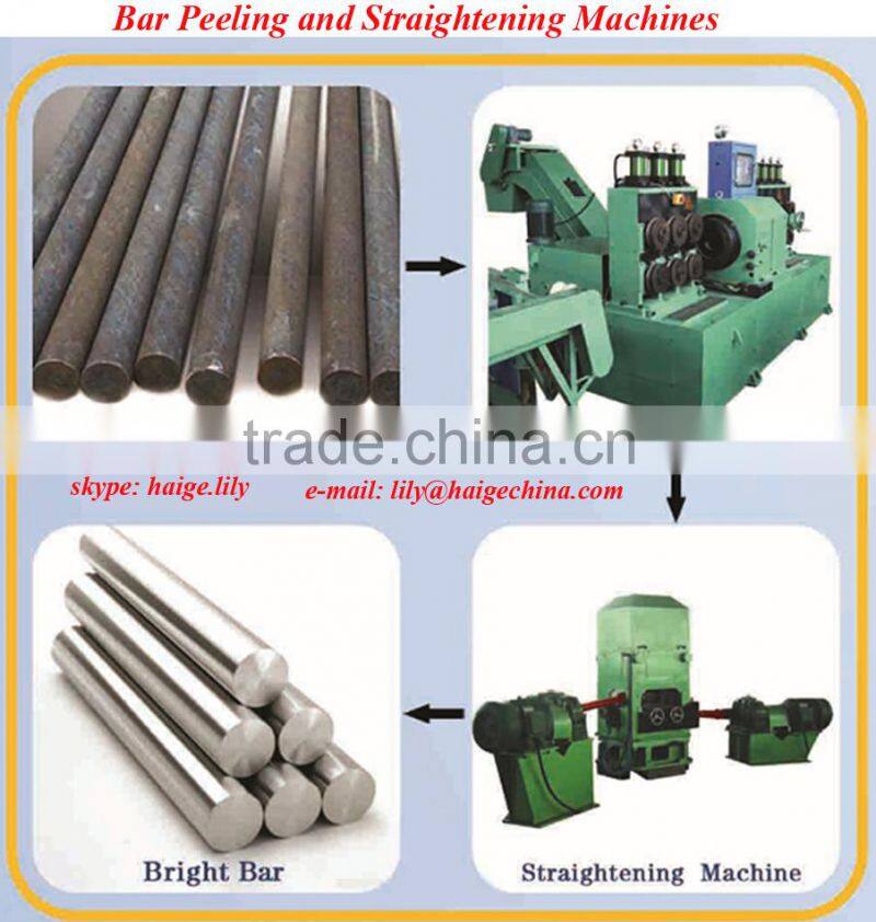 rod peeling machine with dia 20 ~ 85mm