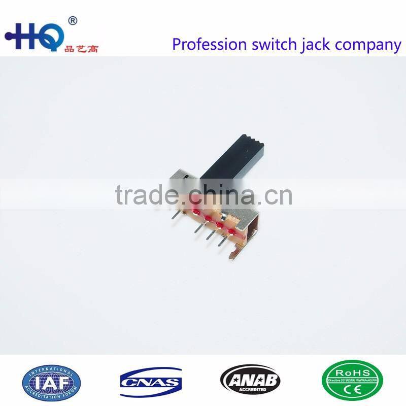 High quality vertical slide switches, 1p3t slide switches , L3R1