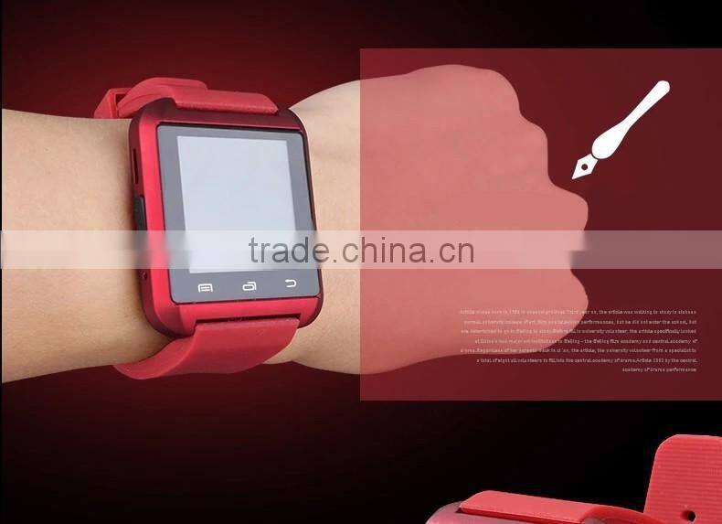 Smart Watch U8 Bluetooth Altimeter Anti-lost 1.5 inch Wrist Watch U Watch For Smartphones iPhone Android Samsung HTC Cell PhoneS