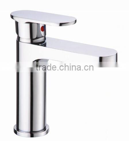 Guangdong Ceramic Cartridge Deck Mounted Series Basin Faucet Cheap Sanitary Wares