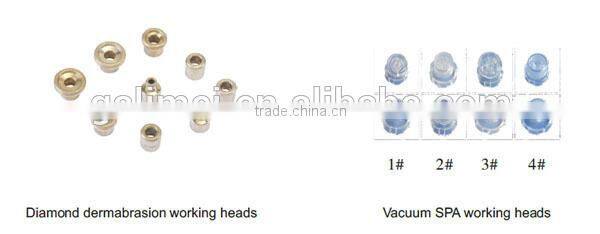 Facial vacuum skin SPA system/home microdermabrasion machine