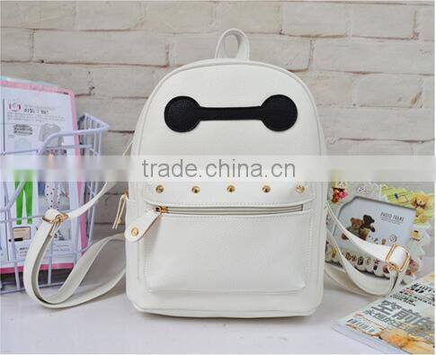 fashion school backpack 2015 high school leather backpack