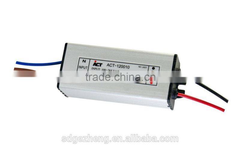 TUV CE ROHS approved waterproof electronic ip67 power supply 12v 12w led driver