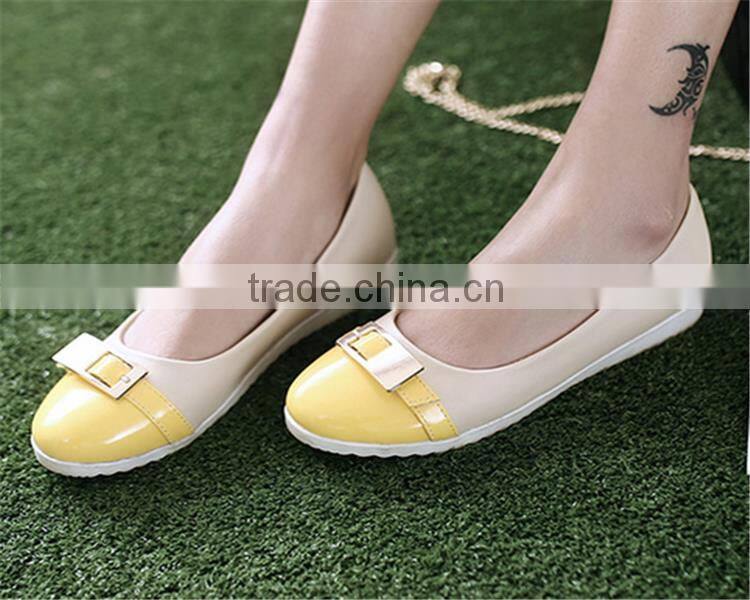 Hot selling new design laser flat shoes shoes women sexy with low price XT-DA0946