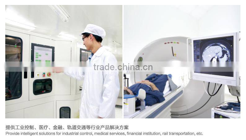 17 inch flatness design interactive display with wide viewing angles