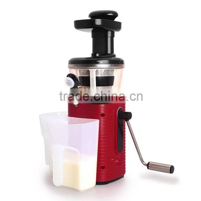 ABS+PS 43.6*16.5*16.5 Good quality manual juicer machine/fruit&vegetable slow juicer/orange juicer machine/soy milk maker