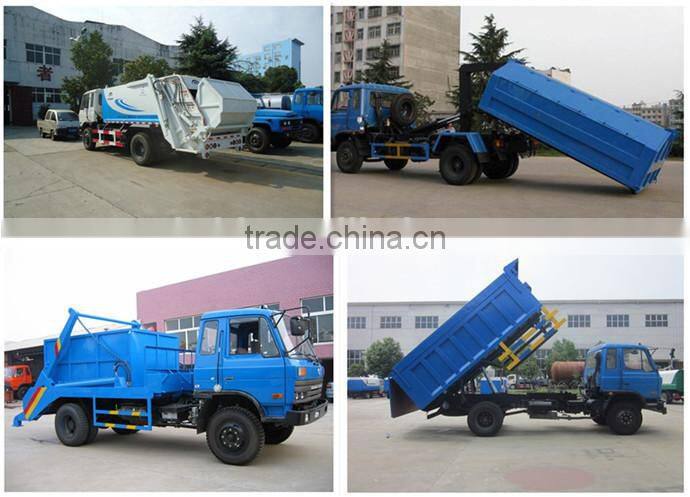 1-2 tons FOTON mini rubbish truck, side lift garbage truck for sale