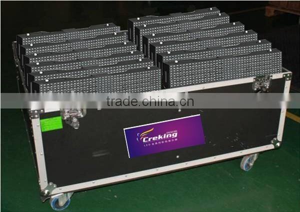 hight quality indoor &outdoor stage used transparent led curtains