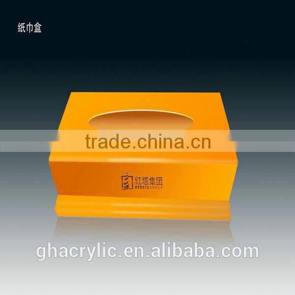 GH-RZ564 Acrylic tissue box ,customized acrylic tissue box cover