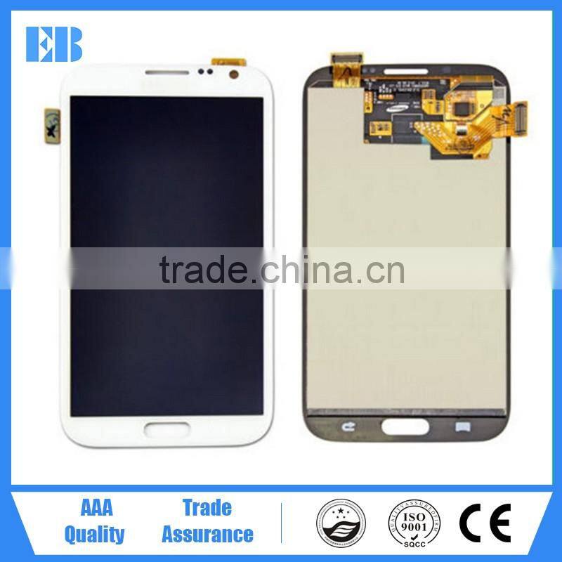 Alibaba express for samsung galaxy Note2 N7100 lcd with digitizer assembly