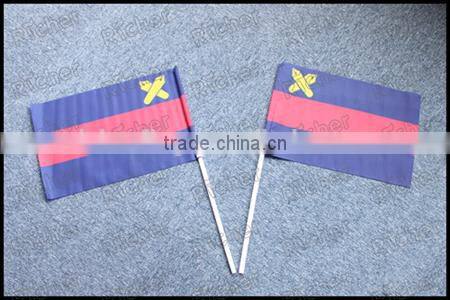 high qulity custom Hand Held Flag