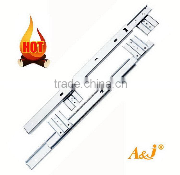 Hardware factory 35mm adjustable keyboard ball bearing slide from china