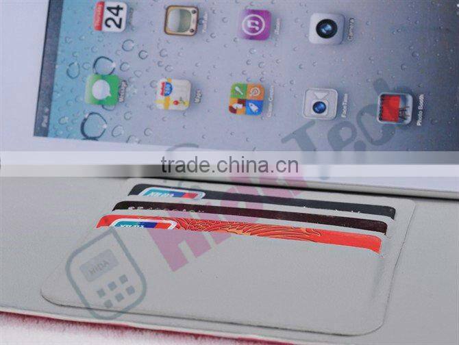 Color Dot Wallet Leather Case for iPad Mini with Buckle,For iPad Mini Dot Book Style Wallet Leather Case,With Card Slot & Buckle