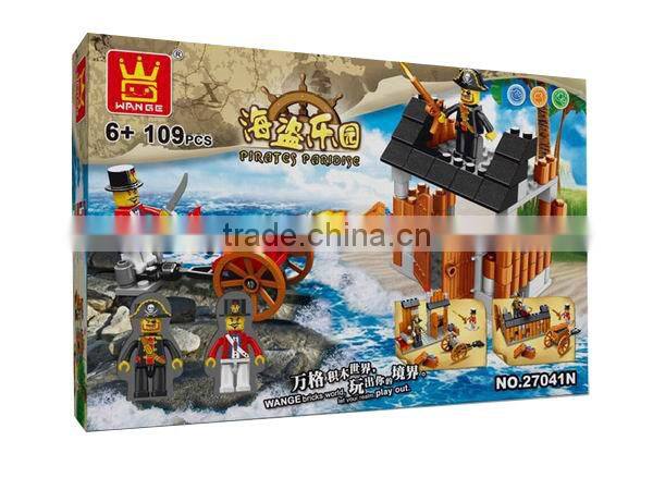 2014 pirate series pirate figures children's gifts small construction