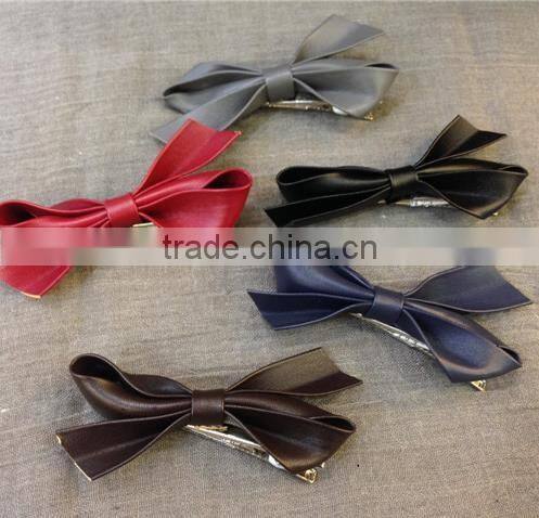 fancy newest arrival butterfly green hair clip kid hair accessory