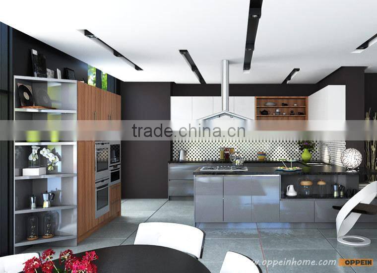 New Design Customized Modern Style Lacquer Painting Kitchen Cabinets