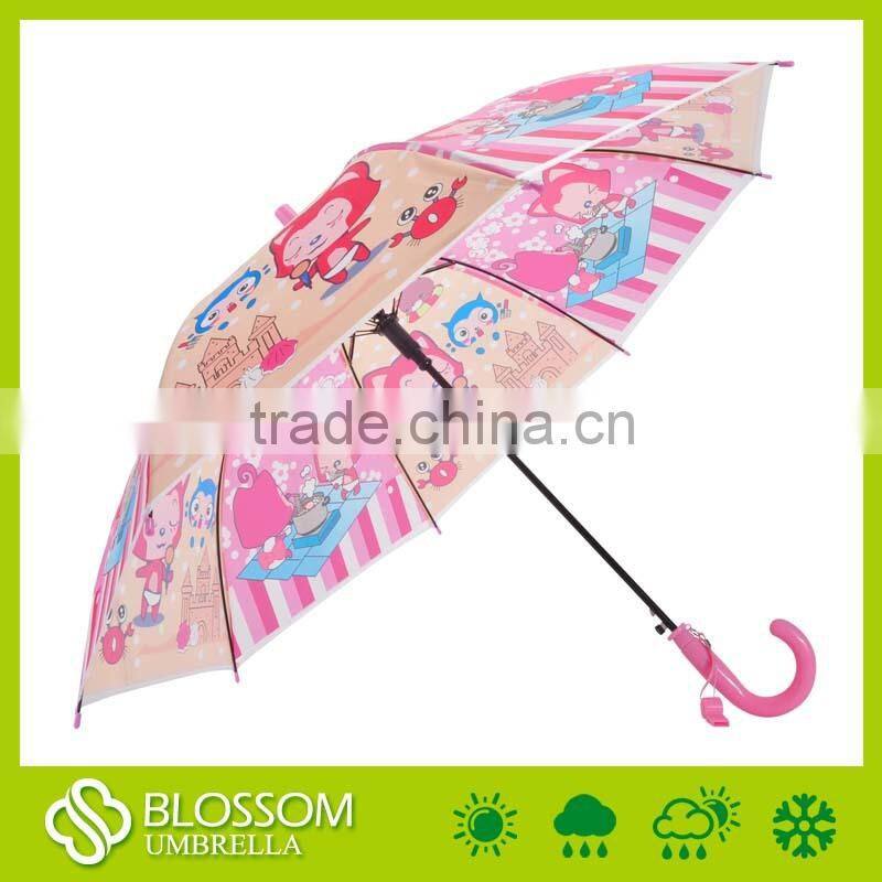 POE mini child cartoon umbrella,happy child umbrella