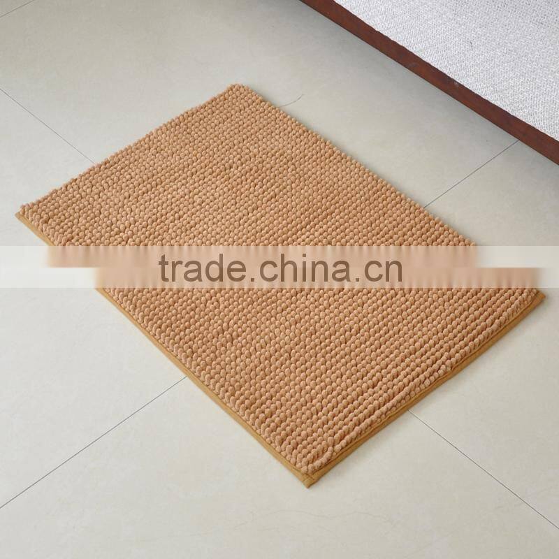 polyester floor mat with short pile
