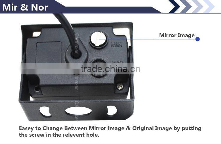2014 newest bus and truck rear view system ir waterproof auto rear view camera